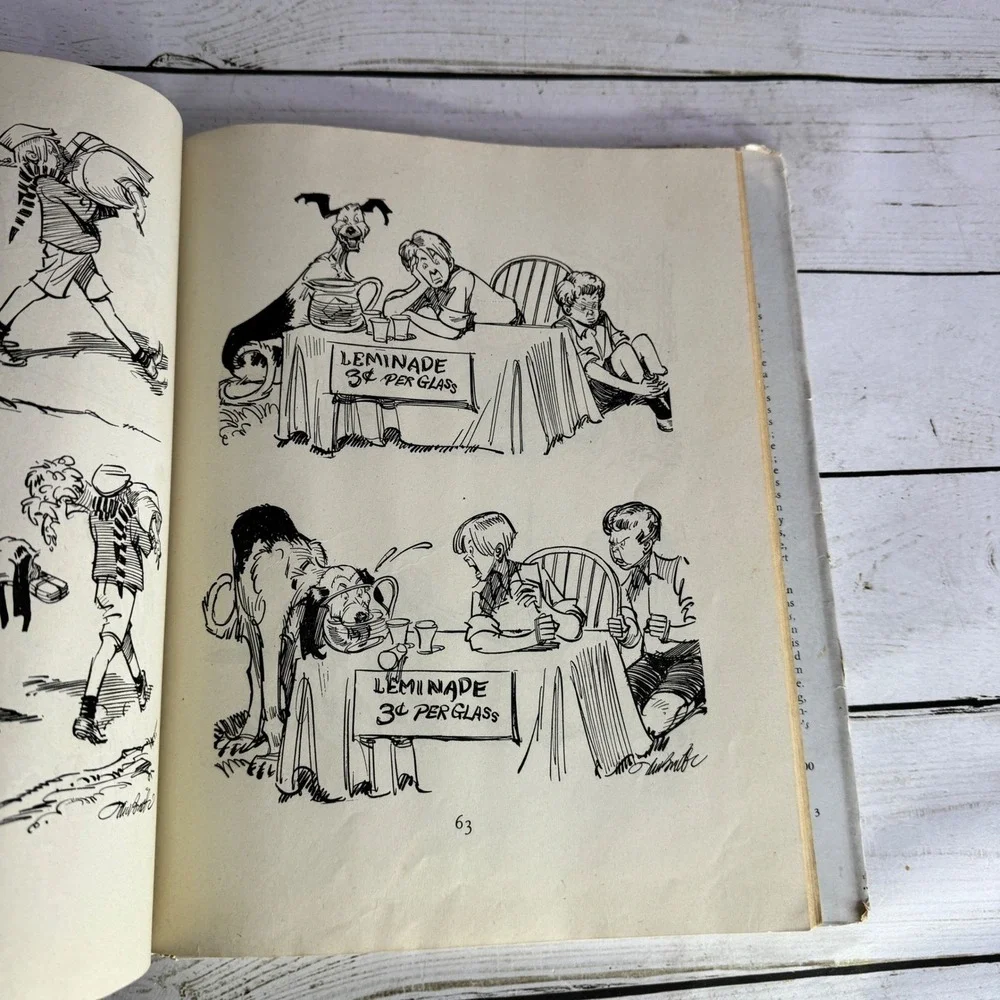 Napoleon & Uncle Elby HC 1945 1st Printing‎ Clifford McBride Damaged Dust Jacket